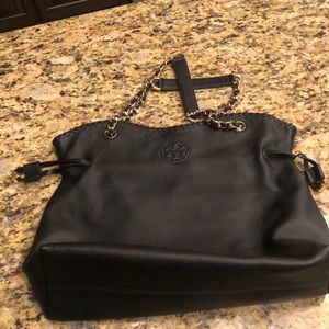 Tory Burch Black Marion Handbag